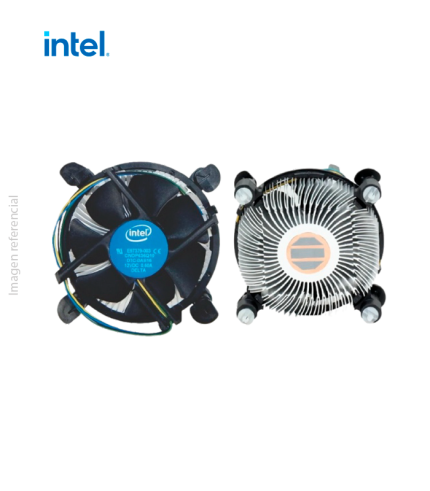 COOLER ALUMINIO C-COBRE PARA PROCESADORES INTEL LGA775 LGA 1155 1156 1150