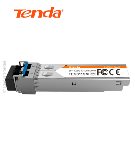 MODULO DE FIBRA OPTICA MONOMODO 1000BASE-LX SINGLE-MODE SFP