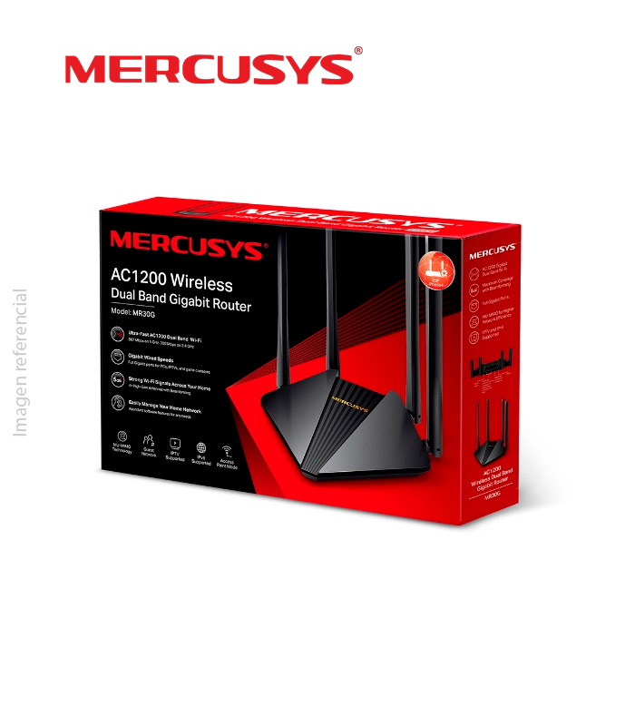 ROUTER MERCUSYS MR30G WIRELESS DUAL BAND AC1200 GIGABIT_004